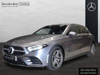 Usado Mercedes A250 AMG line 218 CV (160 kW) 2020 Gris montaña Berlina