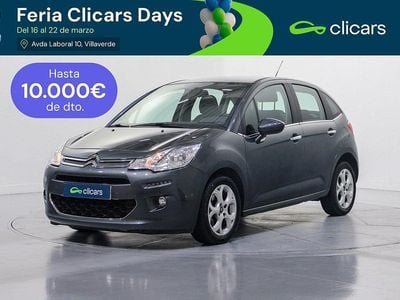Usado Citroën C3 Live 82 CV (60 kW) 2016 Gris Berlina