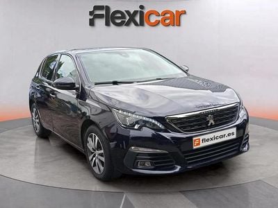 Usado Peugeot 308 Allure 131 CV (96 kW) 2019 Azul Utilitario