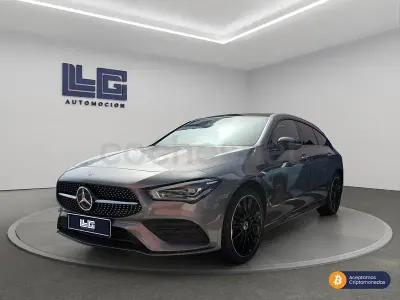 Usado Mercedes CLA250e Shooting Brake 218 CV (160 kW) 2022 Gris / plata Familiar