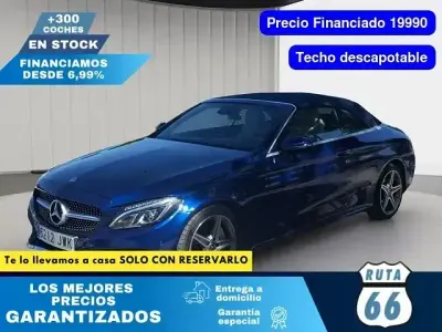 Usado Mercedes C250 204 CV (150 kW) 2017 Azul Berlina
