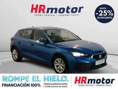 Usado Seat Leon Style 110 CV (80 kW) 2024 Azul Berlina