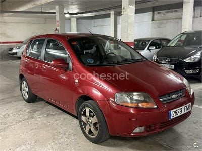Usado Chevrolet Kalos SX 94 CV (69 kW) 2007 Granate Berlina