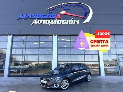 Usado Audi A3 Advanced Plus 116 CV (85 kW) 2021 Negro Berlina