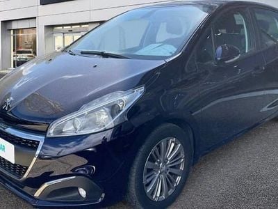 Usado Peugeot 208 Signature Sky 82 CV (60 kW) 2019 Azul Utilitario