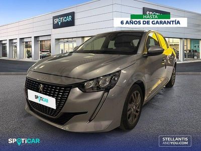 Usado Peugeot 208 Active 100 CV (73 kW) 2021 Gris / plata Utilitario