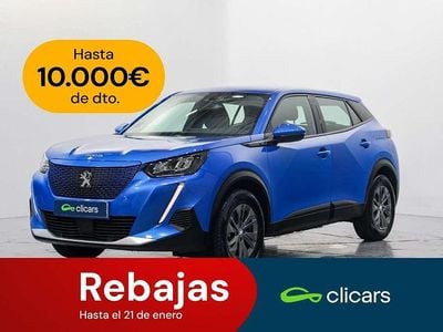 Azul Usado 2021 Peugeot e-2008 Active SUV | 12.690 € (Buen precio)