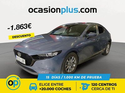 Usado Mazda 3 122 CV (89 kW) 2019 Gris