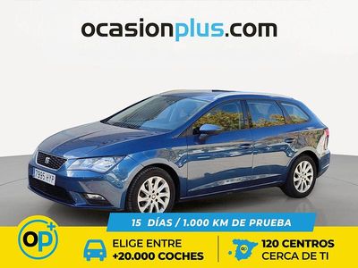 Azul Usado 2014 Seat Leon Style Monovolumen | 11.690 € (Precio justo)