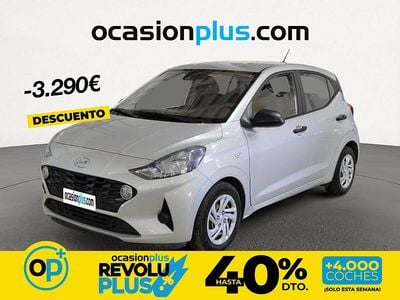 Usado Hyundai i10 67 CV (49 kW) 2022 Gris Utilitario