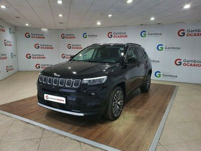 Usado Jeep Compass Limited 131 CV (96 kW) 2022 Negro SUV