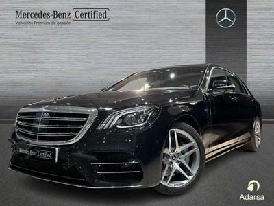 Usado Mercedes S560 476 CV (350 kW) 2019 Negro Berlina