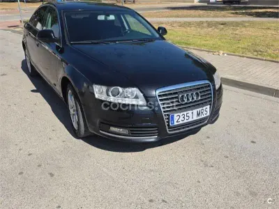 Usado Audi A6 170 CV (125 kW) 2010 Negro Berlina