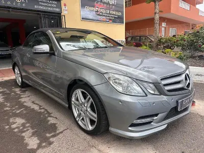 Usado Mercedes E250 Avantgarde 204 CV (150 kW) 2011 Gris / plata Descapotable
