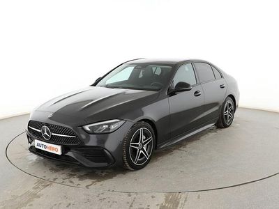 Usado Mercedes C200 AMG line 184 CV (135 kW) 2024 Negro Berlina