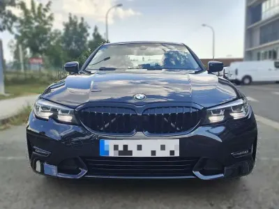 Usado BMW 330 Sport Line 258 CV (189 kW) 2019 Negro Berlina