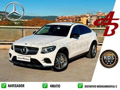 Usado Mercedes GLC220 170 CV (125 kW) 2018 Blanco Coupe