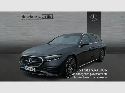 Occasion Mercedes E220 197 PK (144 kW) 2025 Zwart Stationwagen