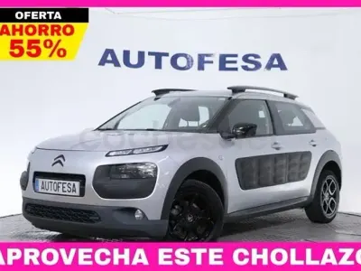 Usado Citroën C4 Cactus Feel 92 CV (67 kW) 2015 Gris / plata Utilitario