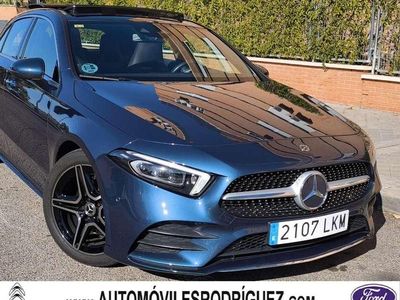 Usado Mercedes A200 150 CV (110 kW) 2020 Azul Utilitario