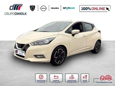 Usado Nissan Micra Acenta 92 CV (67 kW) 2021 Beige Utilitario