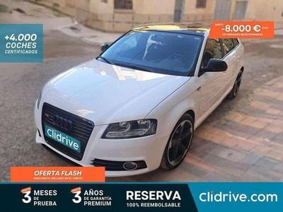 Usado Audi A3 Sportback Ambition 140 CV (102 kW) 2010 Blanco Utilitario