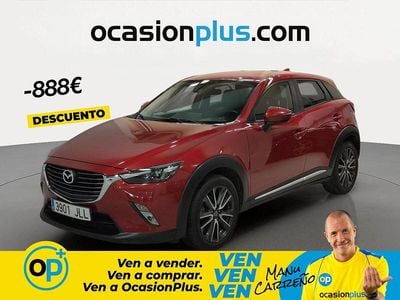 Begagnad Mazda CX-3 Luxury 150 HK (110 kW) 2016 Röd SUV