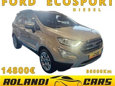 Usado Ford Ecosport Titanium 100 CV (73 kW) 2018 Beige SUV