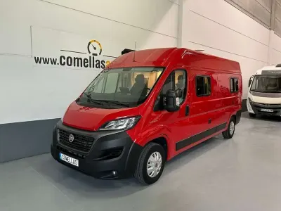 Usado Fiat Ducato 159 CV (116 kW) 2021 Rojo Van