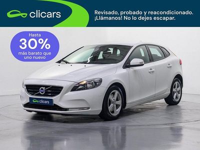 Usado Volvo V40 Kinetic 120 CV (88 kW) 2015 Blanco Berlina