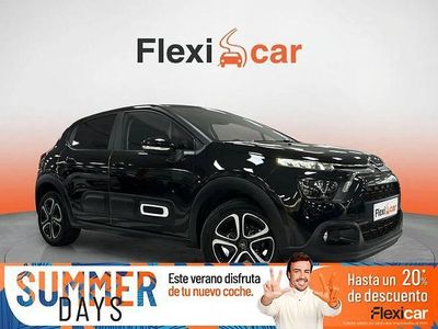 Usado Citroën C3 Feel 102 CV (75 kW) 2021 Negro Utilitario