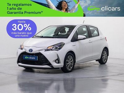 Usado Toyota Yaris Hybrid Active 100 CV (73 kW) 2018 Blanco Berlina