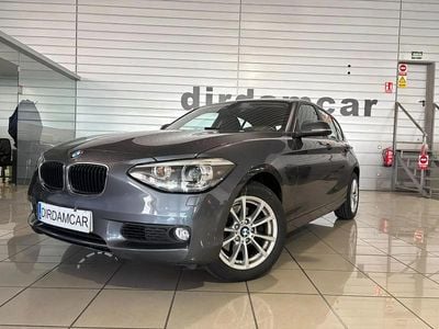 Begagnad BMW 118 170 HK (125 kW) 2014 Grå Halvkombi