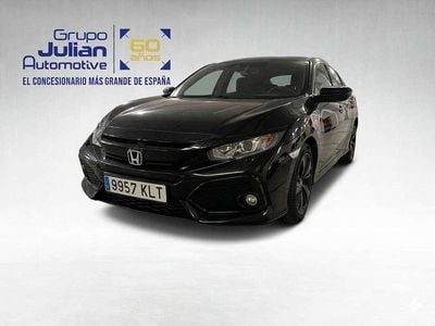 Usado Honda Civic Elegance 129 CV (94 kW) 2018 Negro Utilitario