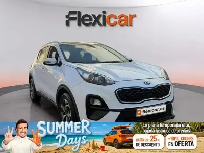 Usado Kia Sportage 136 CV (100 kW) 2020 Blanco SUV