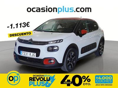 Usado Citroën C3 PureTech 110 CV (80 kW) 2018 Blanco Berlina