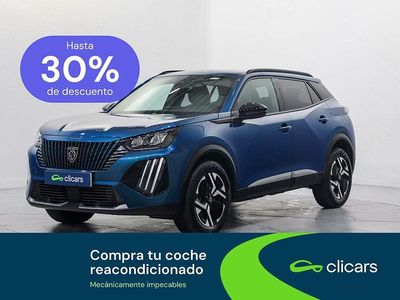 Usado Peugeot 2008 Allure 136 CV (100 kW) 2025 Azul SUV