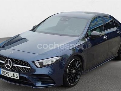 Usado Mercedes A200 150 CV (110 kW) 2021 Azul Berlina