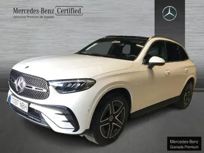 Usado Mercedes GLC220 AMG line 197 CV (144 kW) 2025 Blanco polar SUV