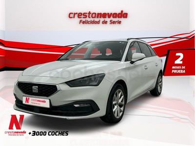 Usado Seat Leon Style 115 CV (84 kW) 2021 Blanco Familiar