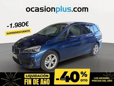 Azul Usado 2020 BMW 216 Gran Tourer Monovolumen | 17.990 € (Un poco caro)