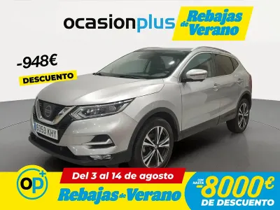Usado Nissan Qashqai N-Connecta 115 CV (84 kW) 2018 Gris SUV