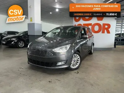 Usado Ford Grand C-Max Titanium 120 CV (88 kW) 2019 Gris / plata Monovolumen