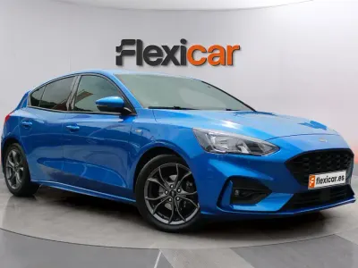 Usado Ford Focus ST-Line 125 CV (91 kW) 2018 Azul Berlina