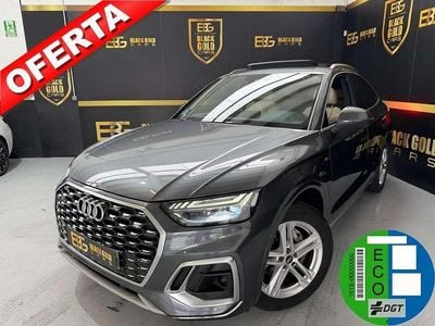 Usado Audi Q5 S-Line 204 CV (150 kW) 2021 Gris SUV