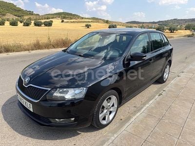 Usado Skoda Rapid Ambition 116 CV (85 kW) 2018 Negro Berlina