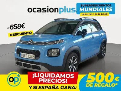 Usado Citroën C3 Aircross Shine 99 CV (72 kW) 2018 Azul SUV