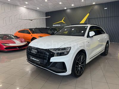 Usado Audi Q8 S-Line 286 CV (210 kW) 2022 Blanco SUV