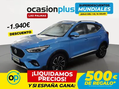 Usado MG ZS Luxury 111 CV (81 kW) 2023 Blanco SUV