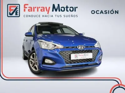 Usado Hyundai i20 84 CV (61 kW) 2019 Azul Utilitario